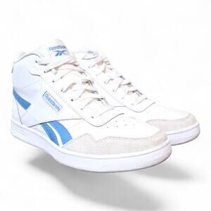 Reebok Court Advance High Women's 8.5 - White Leather High-Tops
